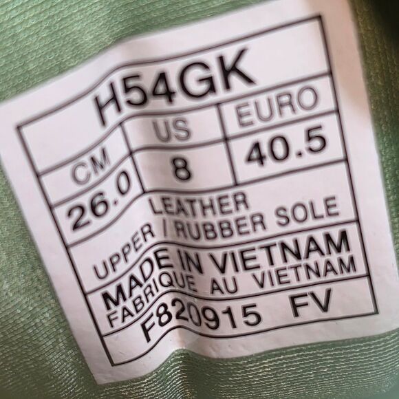 Asics X Concepts Gel Respector Coca Green Suede Special Box Men's Size 8 - Picture 9 of 11